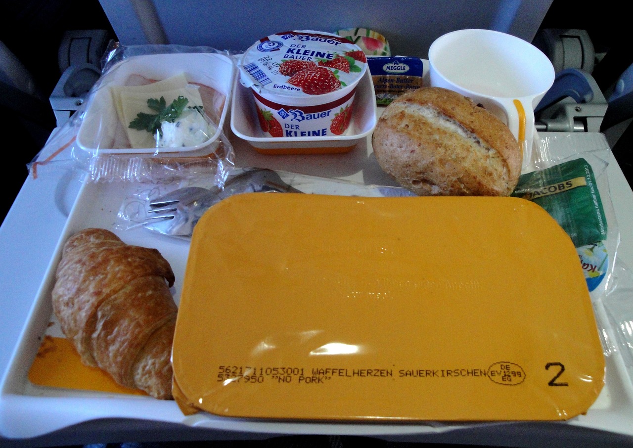 airplane food